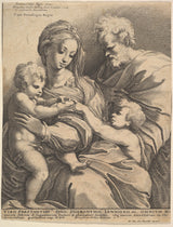 瓦茨勞斯-霍拉-1642-神聖家族藝術印刷美術複製品牆藝術 id-afhm4zyaa