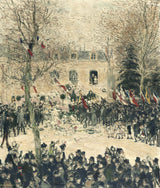 讓·弗朗索瓦·拉斐利 1903 年慶祝勝利者雨果八十年藝術印刷品美術複製品牆壁藝術