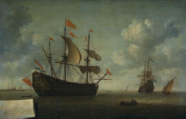 jeronymus-van-diest-ii-1667-the-running-in-of-the-english-flagship-thehe-royal-charles-art-print-fine-art-reproduction-wall-art-id-afik6y2sp