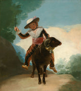 弗朗西斯科·何塞·德·戈雅·卢肯斯1787-男孩在公羊上的艺术印刷精美的艺术复制品-墙-艺术-id-afjw8o0cv