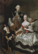 安娜-羅西娜-德-加斯-1756-彼得三世和凱瑟琳二世-俄羅斯-藝術印刷-美術複製品-牆藝術-id-afkc6k4bu