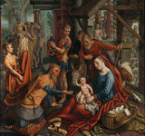 Pieter-aertsen-1560-마기-예술-인쇄-미술-복제-벽-예술-id-aflf6p3yd의-숭배-