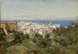 让-巴蒂斯特-卡米尔-科罗-1834-热那亚景观-艺术印刷品-精美艺术-复制品-墙艺术-id-afoe16x3w
