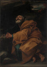 jusepe-de-ribera-1612-圣彼得艺术的眼泪打印精美的艺术复制品-墙-艺术-id-afoh0qokb