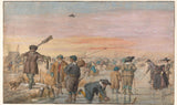 hendrick-avercamp-1595-ledena-scena-z-lovcem-razkazovanje-vidre
