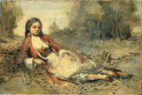 卡米爾·柯羅-1871-阿爾及利亞-藝術印刷-美術複製品-牆壁藝術-id-afpeyn4ta