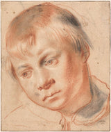 annibale-carracci-1580-pojkar-kopp-och-ansikte-huvud-vänster-konst-tryck-finkonst-reproduktion-väggkonst-id-afqowt0hc