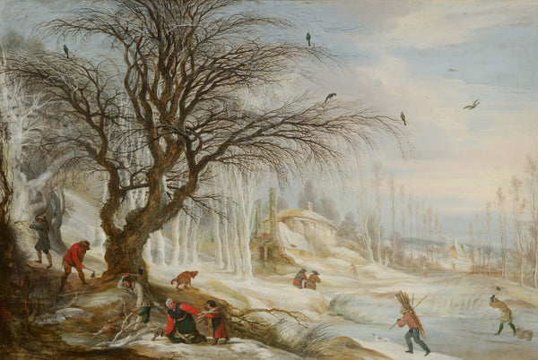 gijsbrecht-leytens-1617-winter-landscape-with-wood-gatherers-art-print-fine-art-reproduction-wall-art-id-afrmv3hfg