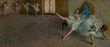 Edgar Degas - 1892-before-the-balet-art-print-fine-art-reprodukčnej-wall-art-id-afrvost68