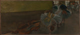 edgar-degas-1882-dansere-i-øvelokalet-med-en-kontrabas-kunsttryk-fin-kunst-reproduktion-vægkunst-id-aft2k2yp0