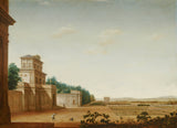jan-van-nickele-1700-заміський будинок-і-парк-арт-друк