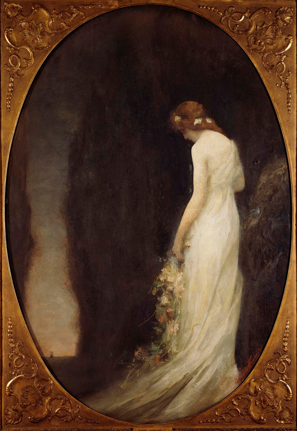 gabriel-ferrier-1911-evening-art-print-fine-art-reproduction-wall-art