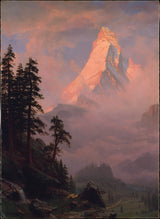 albert-bierstadt-1875-mặt trời mọc trên vật chất sừng-nghệ thuật-in-tinh-nghệ-sản xuất-tường-nghệ thuật-id-afv9fcfep