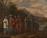 unknown-1700-dutch-merchant-with-slaves-in-a-east-indies-hills-art-print-fine-art-reproduction-wall-art-id-afw3a19gs
