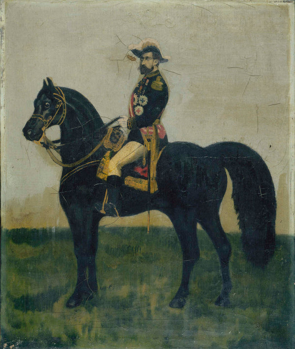 anonymous-1888-equestrian-portrait-of-general-boulanger-1837-1891-politician-art-print-fine-art-reproduction-wall-art