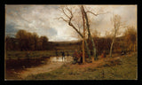 Jervis-McEntee-1875-lørdag-ettermiddag-art-print-fine-art-gjengivelse-vegg-art-id-afx2e0wof