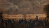 克劳德·路易·夏特莱-1781-1781 年 XNUMX 月路易十五诞生王太子房间的彩灯-艺术印刷品美术复制品墙-艺术