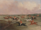 约翰·达尔比1835年，在亨利·阿尔肯的艺术印刷精美的艺术复制品中，哭泣的猎物全哭了第二匹马