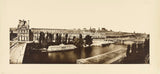 anonym-1862-panorama-tagen-från-vänster-banken-mot-quai-des-tuileries-1:a-arrondissementet-paris-konsttryck-finkonst-reproduktion-väggkonst