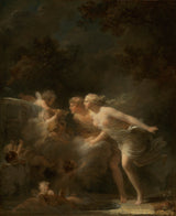 Jean-Honoré-Fragonard-1785-a-kút-of-love-art-print-fine-art-reprodukció fal-art-id-afy6t0eee
