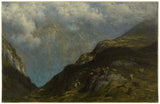 gustave-dore-1881-gorska-pokrajina-umetniški-tisk-likovna-reprodukcija-stenska-umetnost