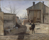 anshelm-schultzberg-1886-riva-det-gamla-barnhemmet-stockholm-konsttryck-konst-reproduktion-väggkonst-id-afyy195hd