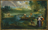 Edouard Manet - 1862-rybolov-art-print-fine-art-reprodukčnej-wall-art-id-afzrt862r