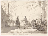 pieter-gerardus-van-os-1813-vivac-de-cosacos-9 de diciembre de 1813-lámina-reproducción-de-arte-de-pared-id-ag042xzhy