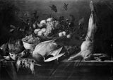 Pieter-van-overschee-1645-과일과 게임의 정물화-인쇄-미술-복제-벽-예술-id-ag0qpwl4n