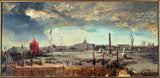 jean-charles-geslin-1848-põhiseaduse väljakuulutamise koht-de-la-concorde-november-12-1848-art-print-fine-art-reproduction-wall-art