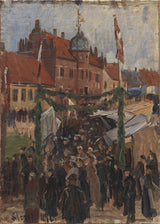 albert-gottschalk-1892-market-at-stege-torv-art-print-fine-art-reproducción-wall-art-id-ag2uw1lts