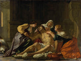 jacques-blanchard-1630-st-sebastian-vårdad-av-irene-och-hennes-hjälpare-konsttryck-finkonst-reproduktion-väggkonst-id-ag3tdrqi0