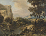 roelant-roghman-1650-mountainous-landscape-with-fisherman-art-print-fine-art-reproduction-wall-art-id-ag3v9pc8z