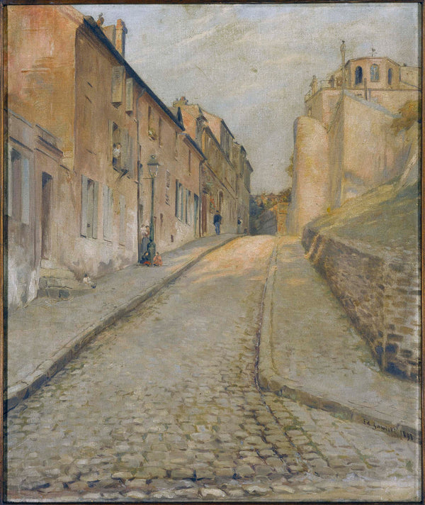 edouard-zawiski-1898-rue-cortot-in-montmartre-to-the-rue-des-saules-art-print-fine-art-reproduction-wall-art