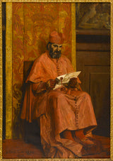jean-paul-laurens-1874-cardinal-art-print-fine-art-reproduction-wall-art