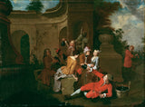 彼得-雅各布-霍尔曼斯-1776-公园野餐-艺术印刷-美术复制品-墙艺术-id-ag6pna2yu