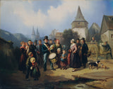 august-von-rentzell-the-village-drummers-art-print-fine-art-reproduction-wall-art-id-ag9jpz4gj