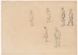 jozef-israels-1834-six-figure-studies-art-print-fine-art-reprodução-wall-art-id-ag9w0v8bq
