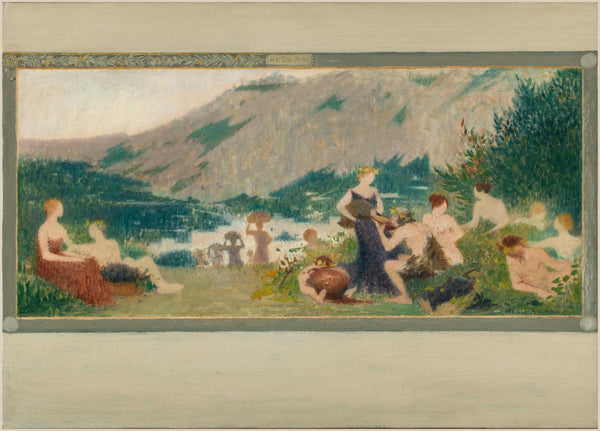 henri-rachou-1893-sketch-for-mayor-of-bagnolet-autumn-art-print-fine-art-reproduction-wall-art