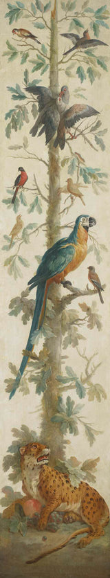onbekend-1760-dekoratiewe-uitbeelding-met-plante-en-diere-kunsdruk-fynkuns-reproduksie-muurkuns-id-agalqoxqq