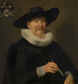 thomas-de-keyser-1636-portrait-of-a-man-có lẽ-by-hans-hogendorp-art-print-fine-art-reproduction-wall-art-id-agbb37n1o