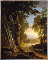 Asher-Brown-Durand-1845-buki-sztuka-druk-reprodukcja-dzieł sztuki-sztuka-ścienna-id-agbolzhzh