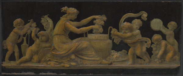 piat-joseph-sauvage-nymph-and-putti-in-a-vintage-scene-nymph-with-a-wreath-and-putti-with-garlands-of-flowers-art-print-fine-art-reproduction-wall-art-id-agc5zu5cr