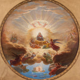 პიერ-კლოდ-ფრანსუა-დიტ-პიერ-დელორმე-დელორმე-1828-წმინდა სახლის-თარგმანება-ანგელოზების-ხელოვნება-ბეჭდვა-სახვითი-ხელოვნების-რეპროდუქცია-კედლის ხელოვნება