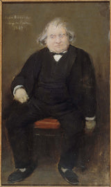 讓-貝羅-1889-歐內斯特-雷南的肖像-1823-1892-哲學家藝術印刷品美術複製品牆壁藝術