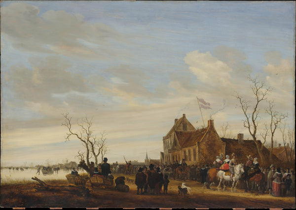 salomon-van-ruysdael-1650-drawing-the-eel-art-print-fine-art-reproduction-wall-art-id-agewdvtgk