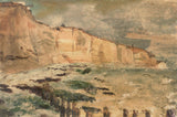 유진 들라크루아-1852-디에프-예술-인쇄-미술-복제-벽-예술-id-agh1cvzs9의 분필 절벽
