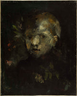 讓-巴蒂斯特-卡爾波-1873 年-查爾斯-卡爾波的肖像至三年藝術印刷品美術複製品牆壁藝術