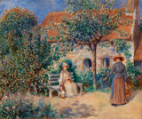 Pierre-Auguste-Renoir-1886-i-Bretagne-i-Storbritannia-art-print-kunst--gjengivelse-vegg-art-id-agjefl03t