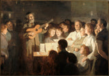 victor-gabriel-gilbert-1903-the-songs-merchant-stampa-d'arte-riproduzione-d'arte-arte da parete